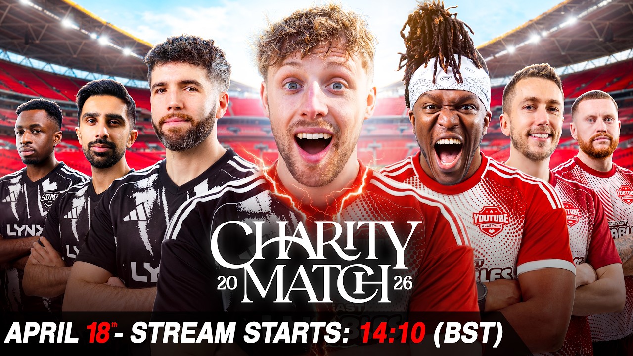 SIDEMEN CHARITY MATCH 2026 [OFFICIAL STREAM]