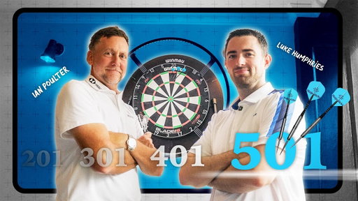 Can Ian Poulter beat Luke Humphries at Darts? | 501 - 0 | MGC
