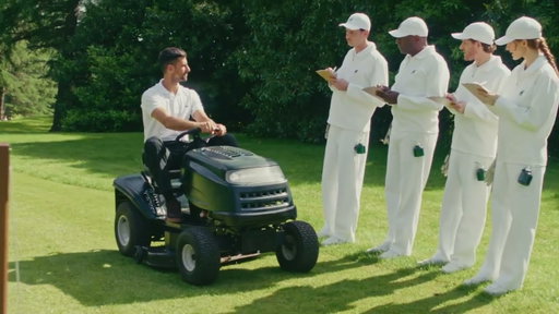The Masterclass of Gardening featuring Novak Djokovic.​
