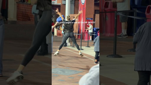 POV: I caught Bryce Harper’s HR Derby Ball