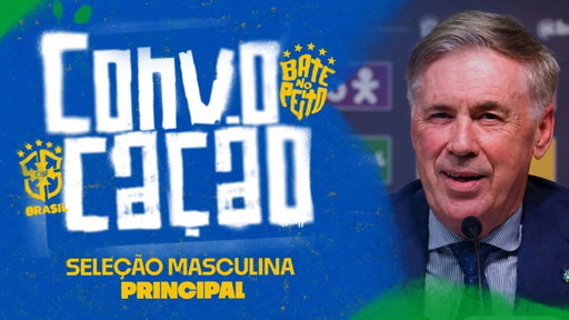 AO VIVO: CONVOCAÇÃO DA SELEÇÃO BRASILEIRA MASCULINA PRINCIPAL - 09/09/26