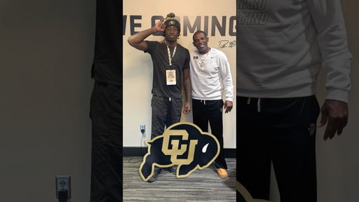 Can Coach Prime and Colorado Flip This 5-Star WR??? 🦬🔄⭐️ #colorado #coloradofootball