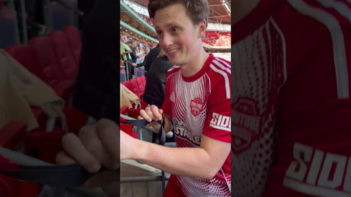 A memory this fan will have for a lifetime ❤️