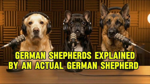 A German Shepherd Finally Reveals His Side Of The Story