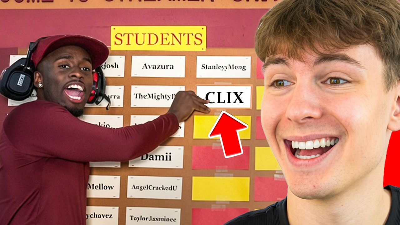 Clix REACTS to Streamer University 2 reveal!