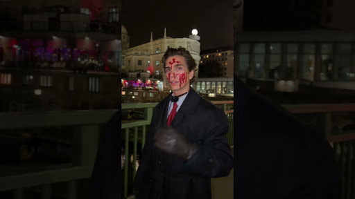 returning some video tapes #halloween #patrickbateman