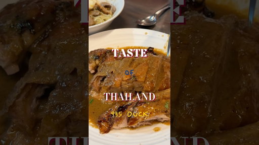 Taste of Thailand Ep 3 - today we are at 995 duck & mama tam! #tasteofthailand #thaifood #thaidish