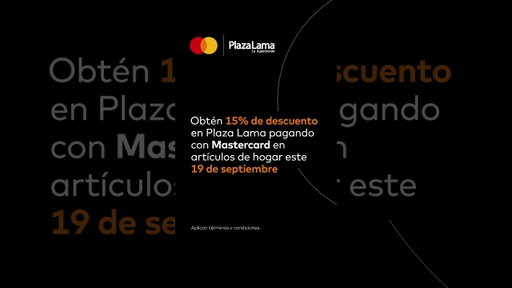 Descuentos en Plaza Lama con Mastercard
