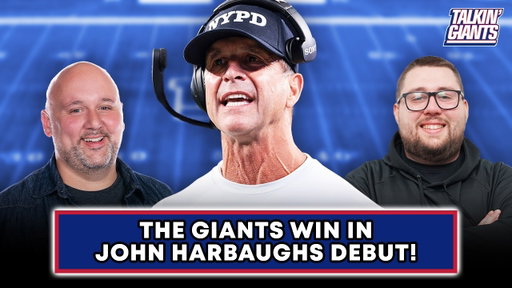 Giants WIN vs the Cowboys in John Harbaugh’s Debut! | 1019