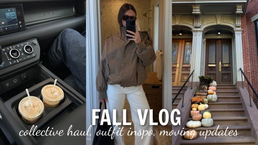 exciting updates! packing for LA & massive fall collective haul (fpmovement, the real real & more)