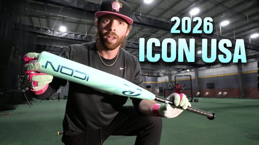 Hitting with the 2026 Rawlings Icon USA | Baseball Bat Review