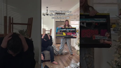 19 year old realizing his baby sister just unlocked revenge mode! #siblinggoals