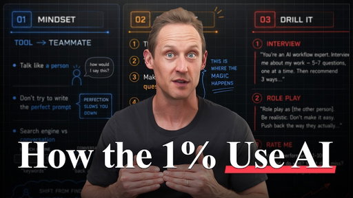 You’re Not Behind (yet): How to Learn AI in 12 Minutes