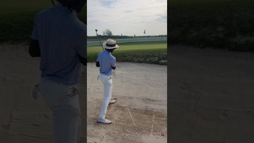 How to hit bunker shots