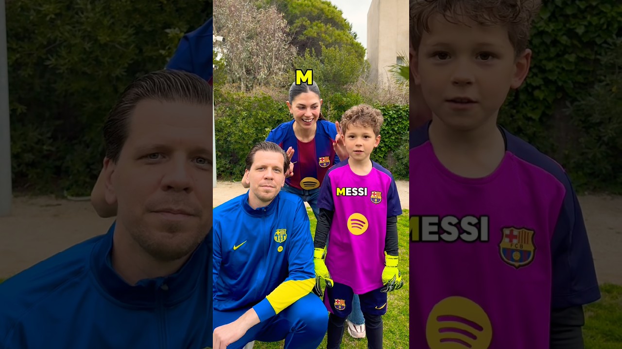 Who Can Name The Player First? vs Szczesny & his son) 😳