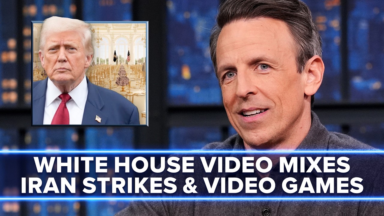 The White House Posts Video of Iran Strikes Mixed with Video Game Footage