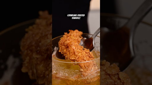 Cornflake Crusted Chicken Tenders!! #easyrecipes #chickentenders #torontochef