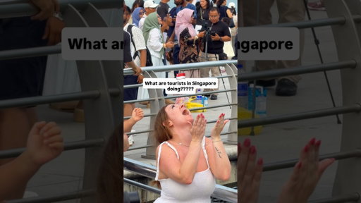 Only in Singapore…  🫪