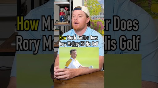 How Much Farther Does Rory McIlroy Hit His Golf Clubs Than You?! #golf #rory