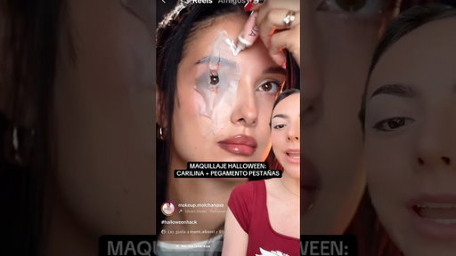 MAQUILLAJE HALLOWEEN con SERVILLETA | Cande Copello