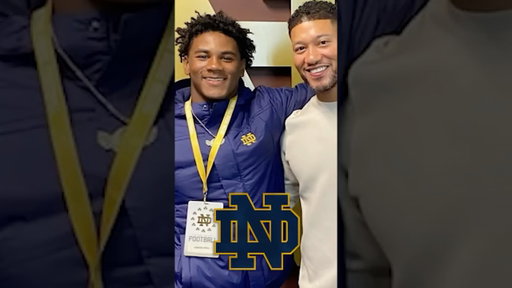 NEW Prediction for Notre Dame to Land the No. 1 Running Back!! ☘️🔮  #notredamefootball