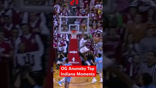 Indiana Men's Basketball | OG Anunoby's Top Moments #iubb #nba #knicks #nbafinals