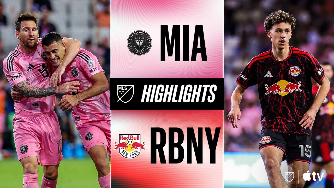 Inter Miami CF vs. Red Bull New York  | Full Match Highlights | Back and Forth in Nu Stadium!