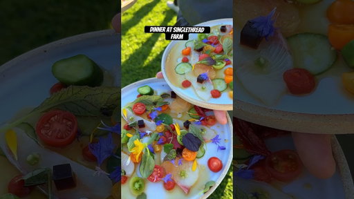 YETI Wild PDR dinner at Single Thread Farms!! #yeti_partner #builtforthewild