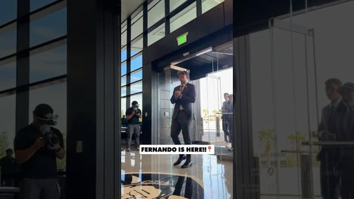 Fernando welcomed to HQ 🏠🫡
