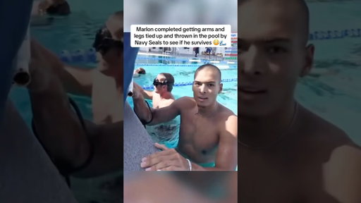 Marlon completes the Hardest Navy Seals Challenge 🤯 #marlon #mar3lg #twitchclips #shorts