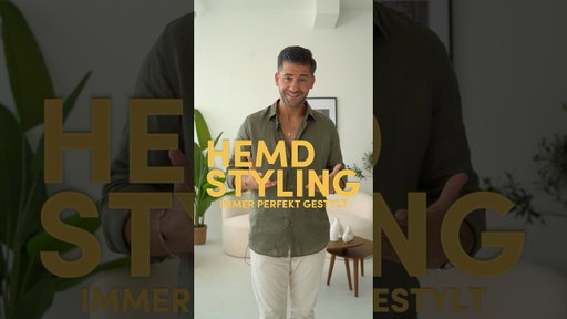 So styled Man(n) Hemd im Sommer richtig | Stylingtipps