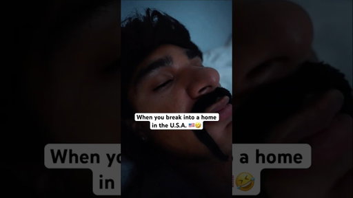 When you break into a home in the United States‼️🤣 #comedyshorts #sketchcomedy #snl