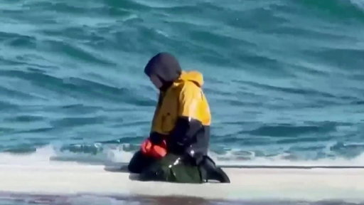 Teen rescued after days stranded in the waters off Alaska