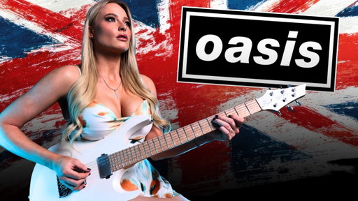 Oasis - Don't Look Back In Anger (GUITAR SHRED) || Sophie Lloyd