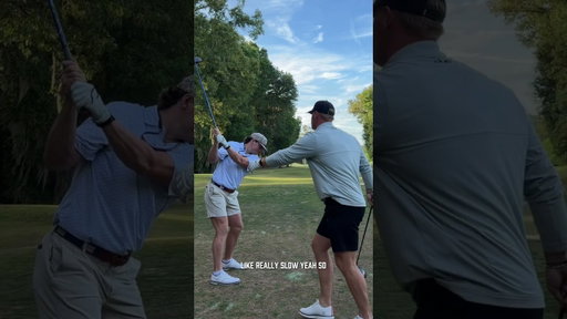 Gotta be the easiest swing thought ever… #golf  #shorts