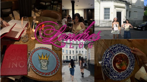 Vlog: Londres, cena con mis amigas y romantizar la vida