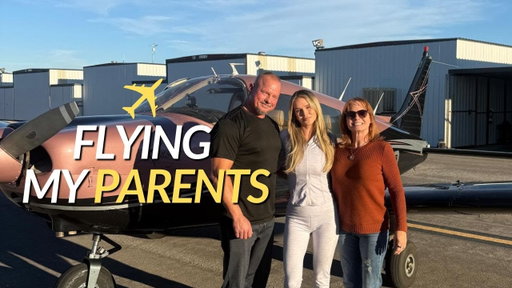 First time flying my parents as a pilot!!