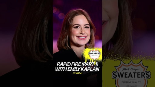 Rapid fire questions with ESPN’s Emily Kaplan 💫