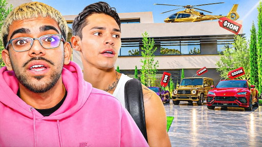 Ryan Garcia Gives N3on a Tour of His $30M Mansion!