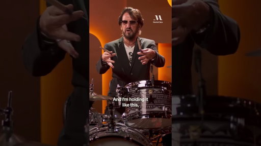 Peace, love, and #drums from the GOAT #ringostarr #masterclass