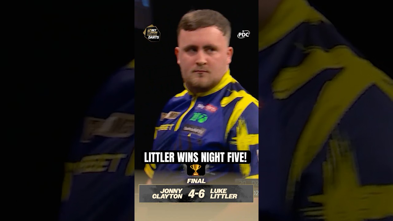 LITTLER WINS IN CARDIFF! 🏆 | 2026 BetMGM Premier League