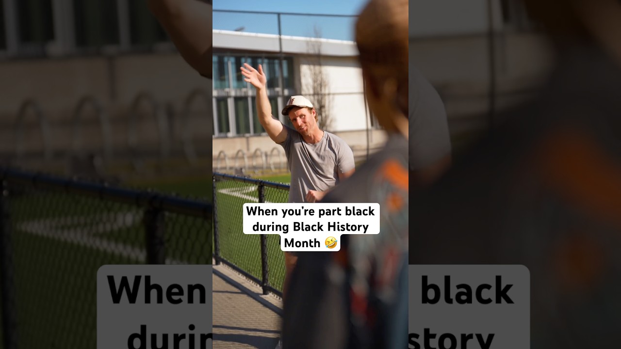 When you’re part black during Black History Month‼️🤣 #comedyshorts #sketchcomedy #snl