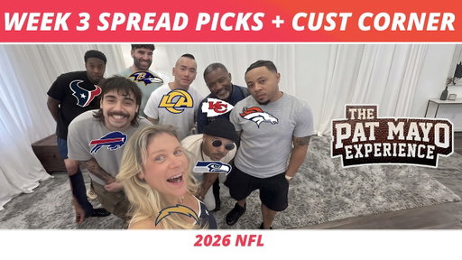 2026 NFL Week 3 Spread Picks, SUPERLOCKS, Survivor Picks | Cust Corner: Wardrobe & Generational Tech