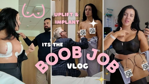 I GOT A BOOB JOB VLOG | Breast Augmentation | UPLIFT AND IMPLANT| The real side of surgery
