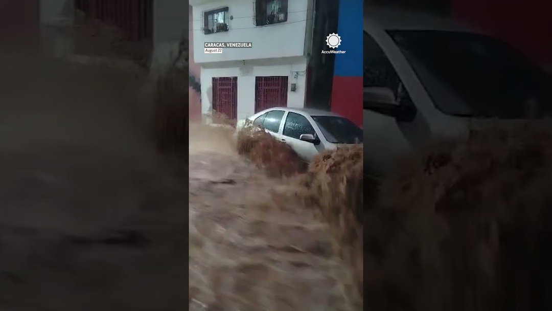 Watch: Dangerous Flash Floods Devastate Caracas
