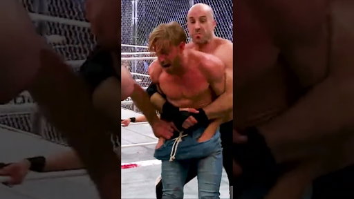 NO! Not #OrangeCassidy's hands! #AEWDynamite #AEWBloodAndGuts