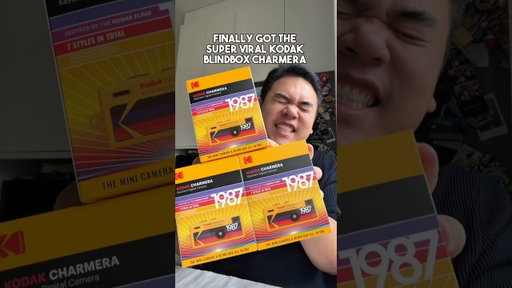 Finalllllyyyyy the #kodak #kodakcharmera #charmera mini retro style digital cemera #blindbox !