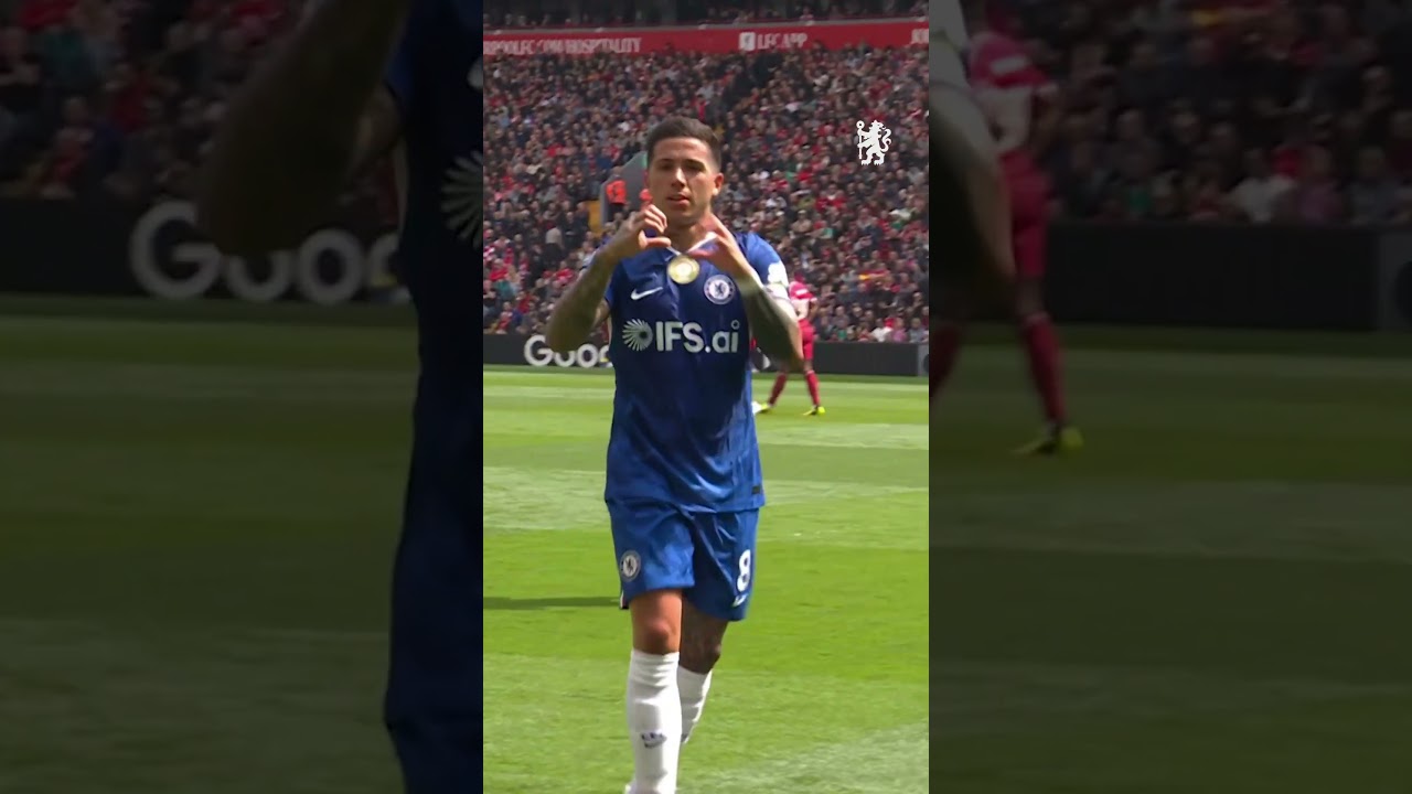 Enzo's free-kick MAGIC🔥