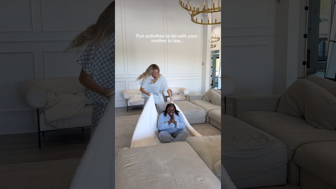 Just kiddingg 🙈 #motherinlaw #daughterinlaw #funny #family