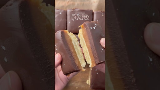 Millionaires Shortbread🤤 #caramel #shorts #shortvideo #shortsfeed #dessert #recipe #shortbread
